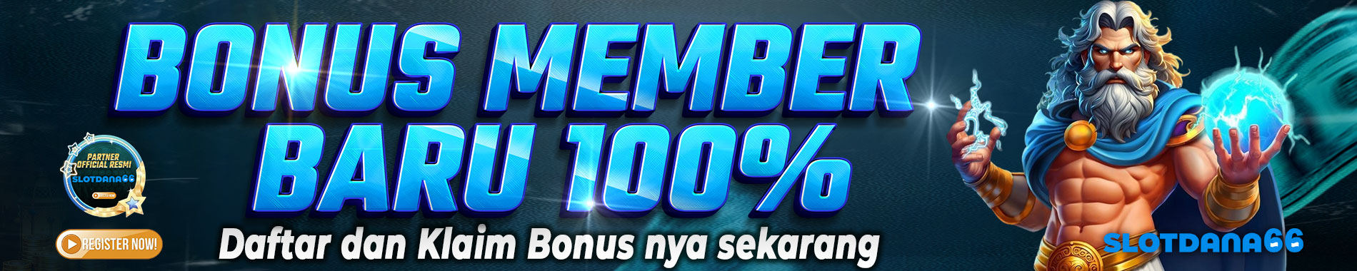 BONUS MEMBER BARU 100 %